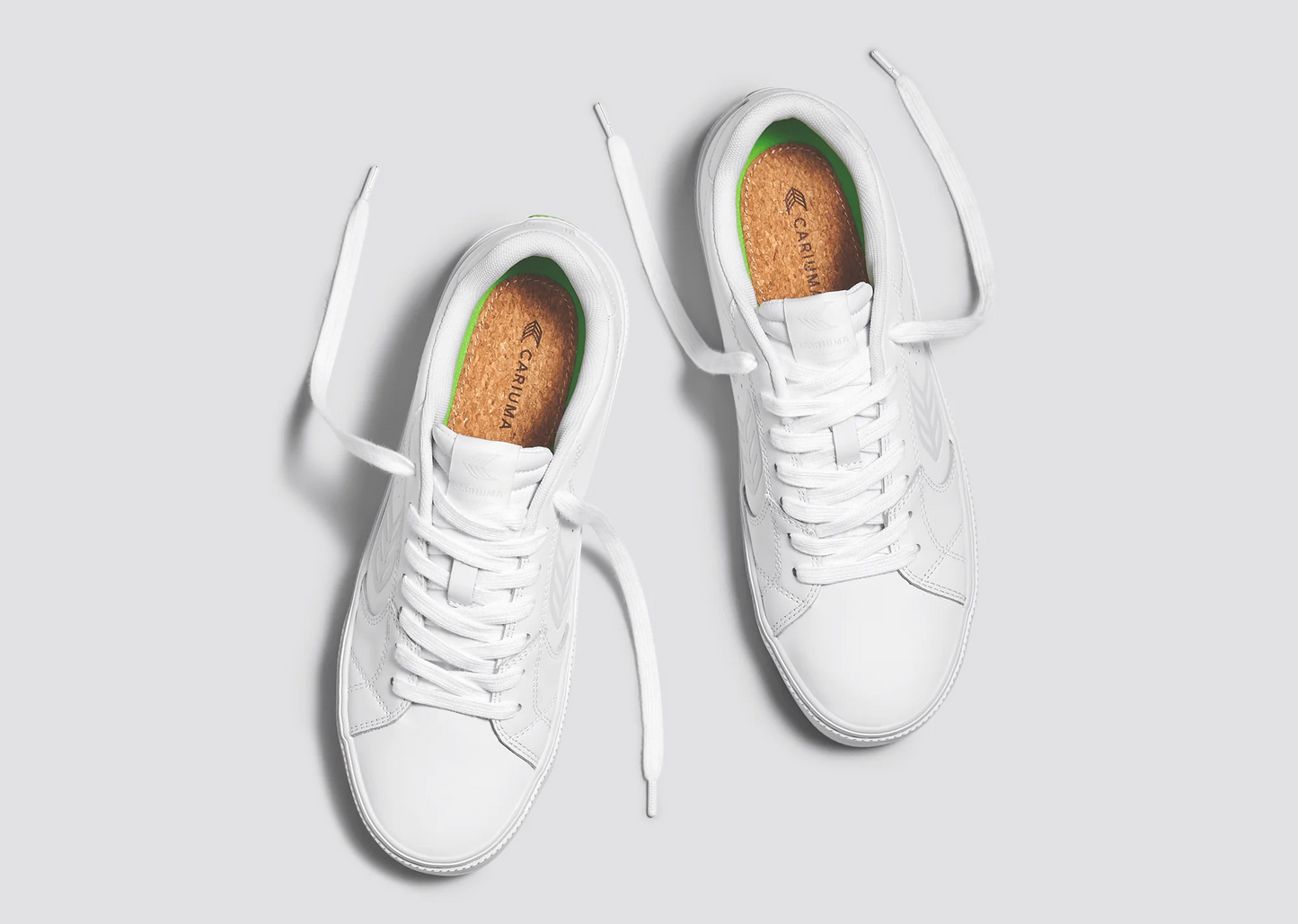 SALVAS White Leather Sneaker