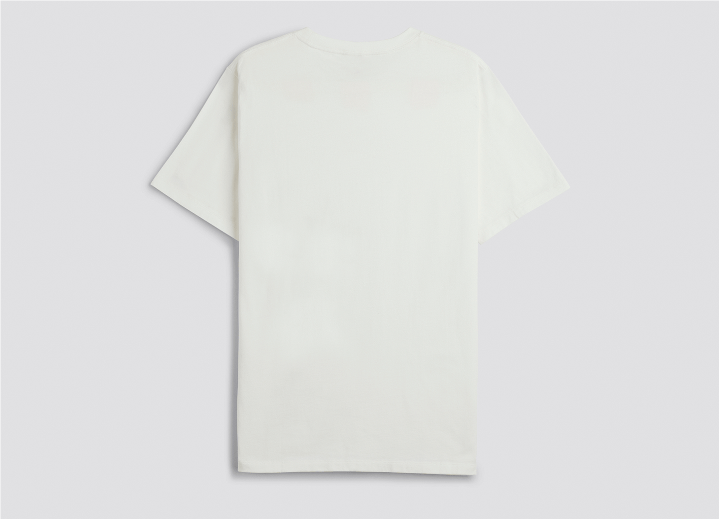 T-Shirt Off-White with Black Logo