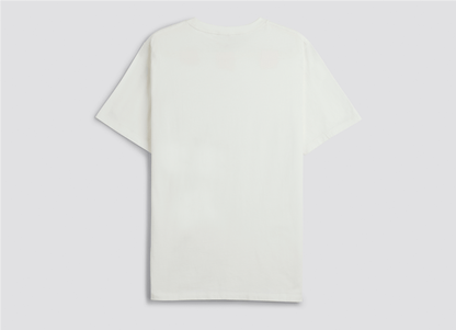 T-Shirt Off-White with Black Logo