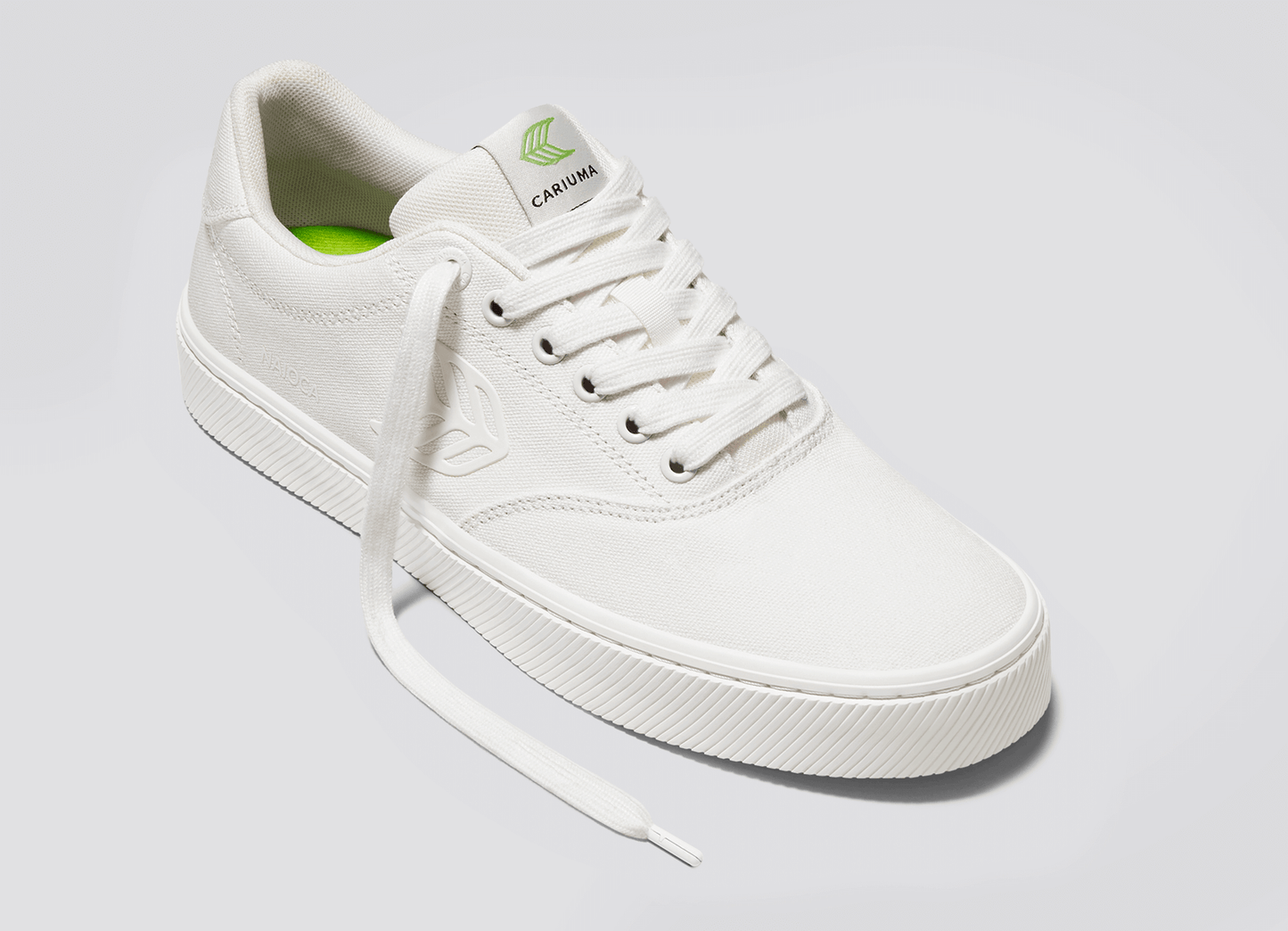 NAIOCA Off-White Canvas Sneaker