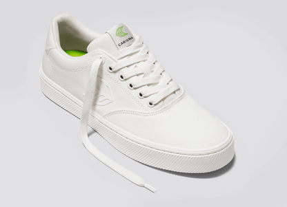 NAIOCA Off-White Canvas Sneaker