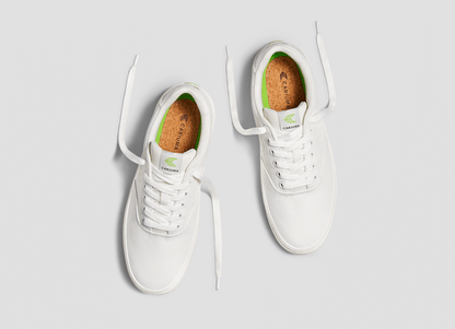 NAIOCA Off-White Canvas Sneaker