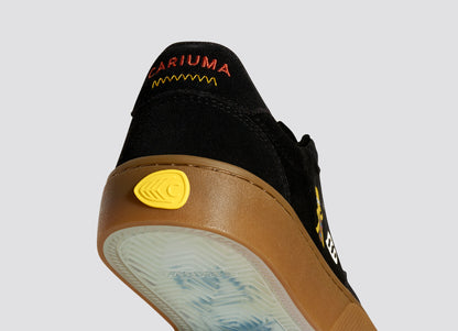 THE SIMPSONS NAIOCA Black Suede Bart Skateboard Sneaker