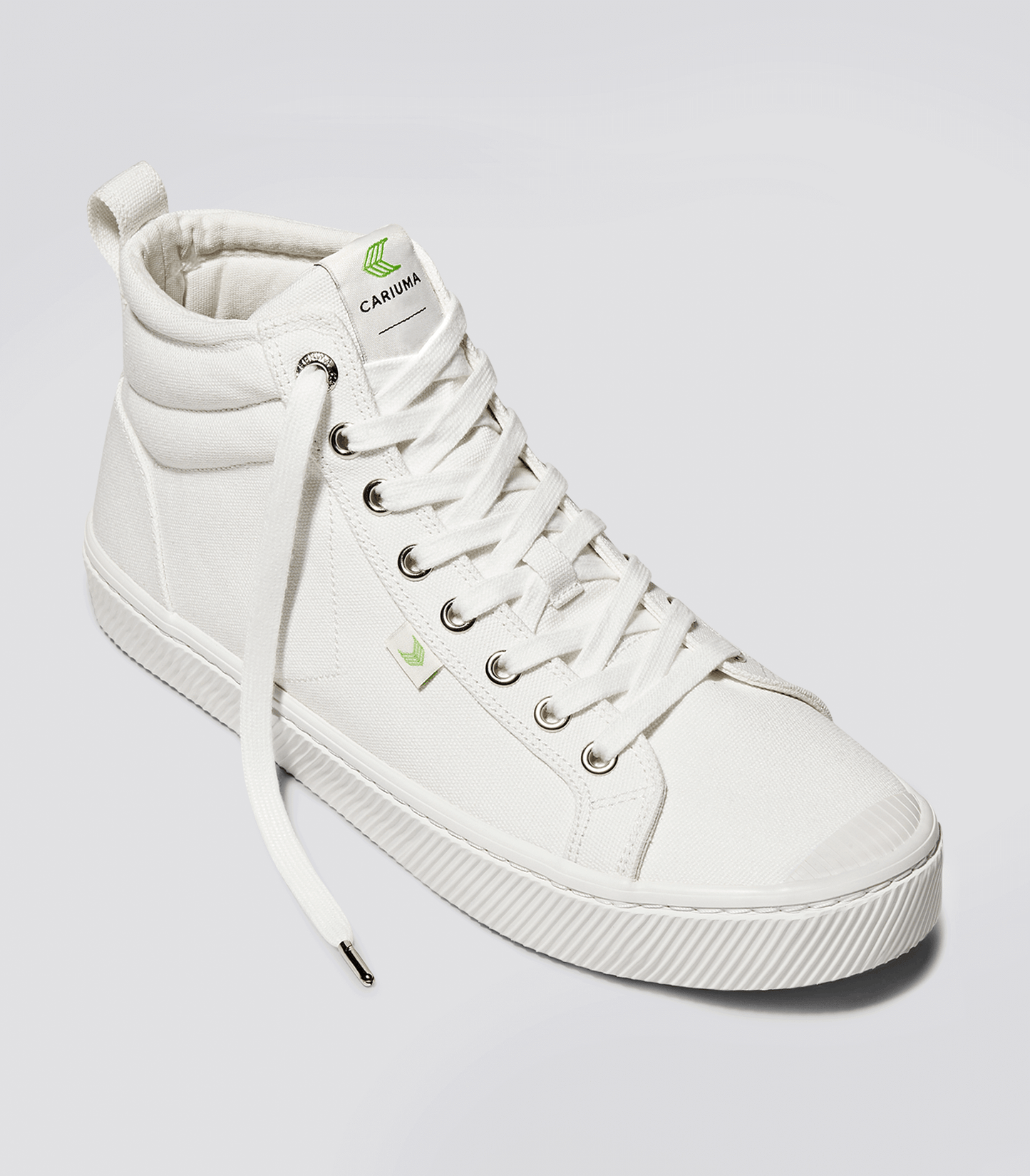 OCA High Off-White Canvas Sneaker