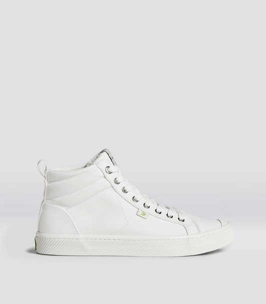 OCA High Off-White Canvas Sneaker