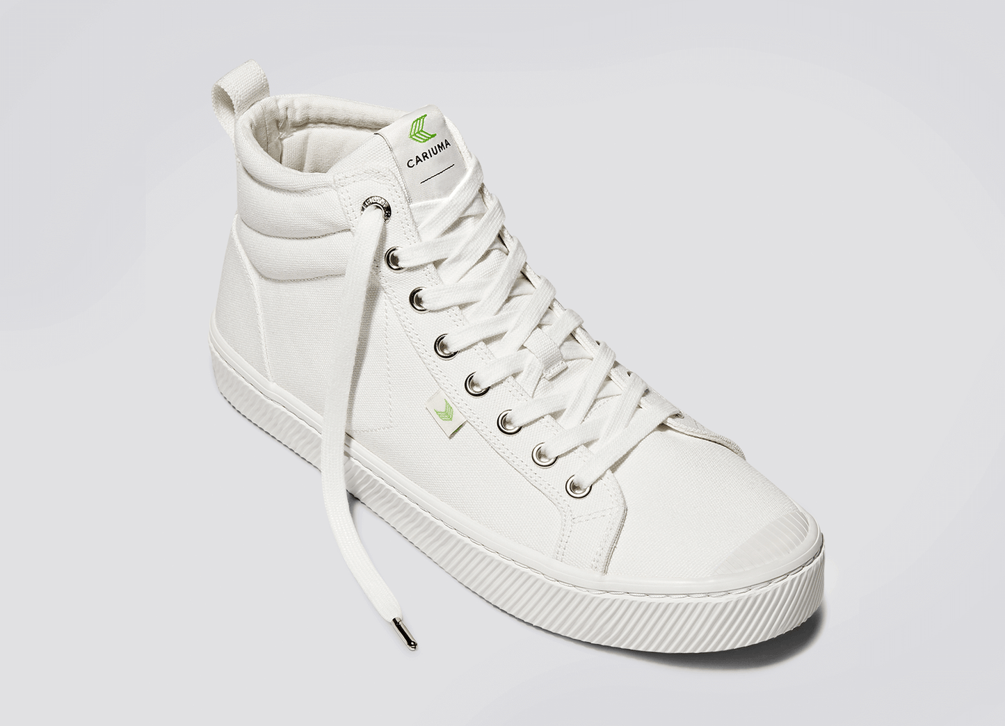 OCA High Off-White Canvas Sneaker