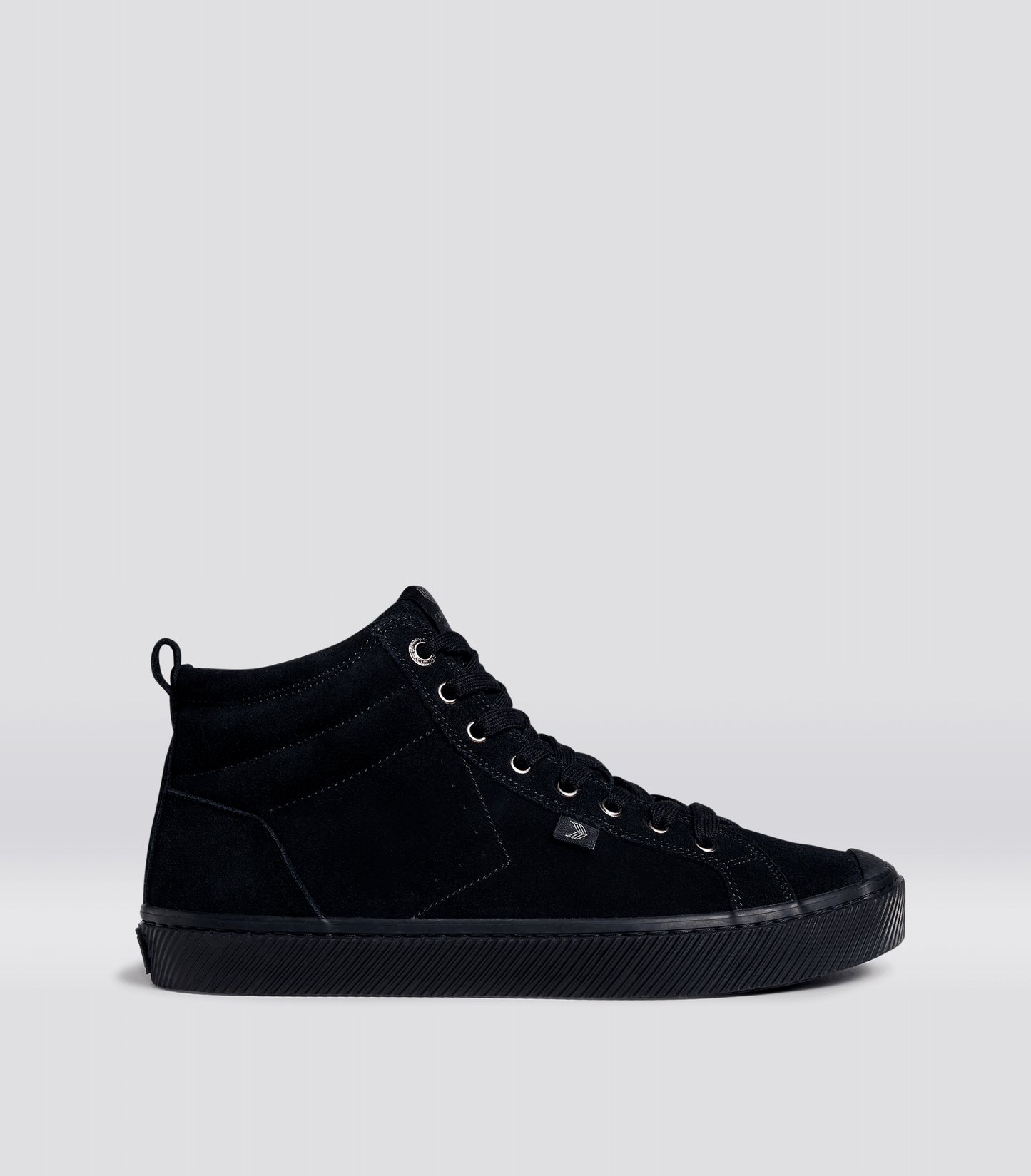 OCA High All Black Suede Sneaker