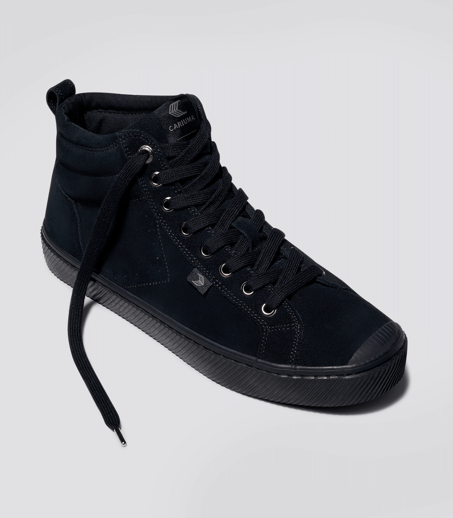 OCA High All Black Suede Sneaker