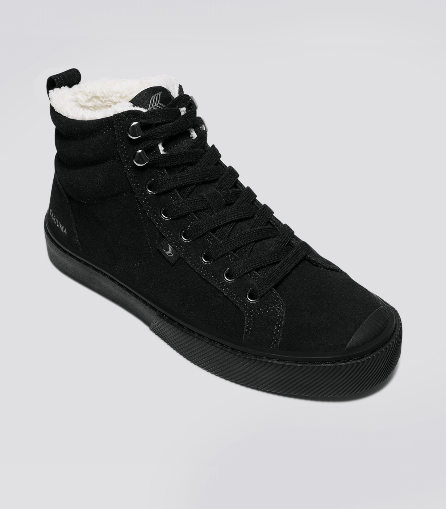 OCA Therma High Hooks All Black Suede Boot