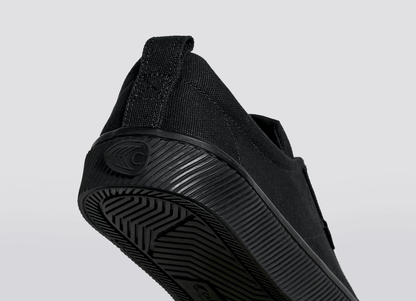 OCA Low All Black Canvas Sneaker