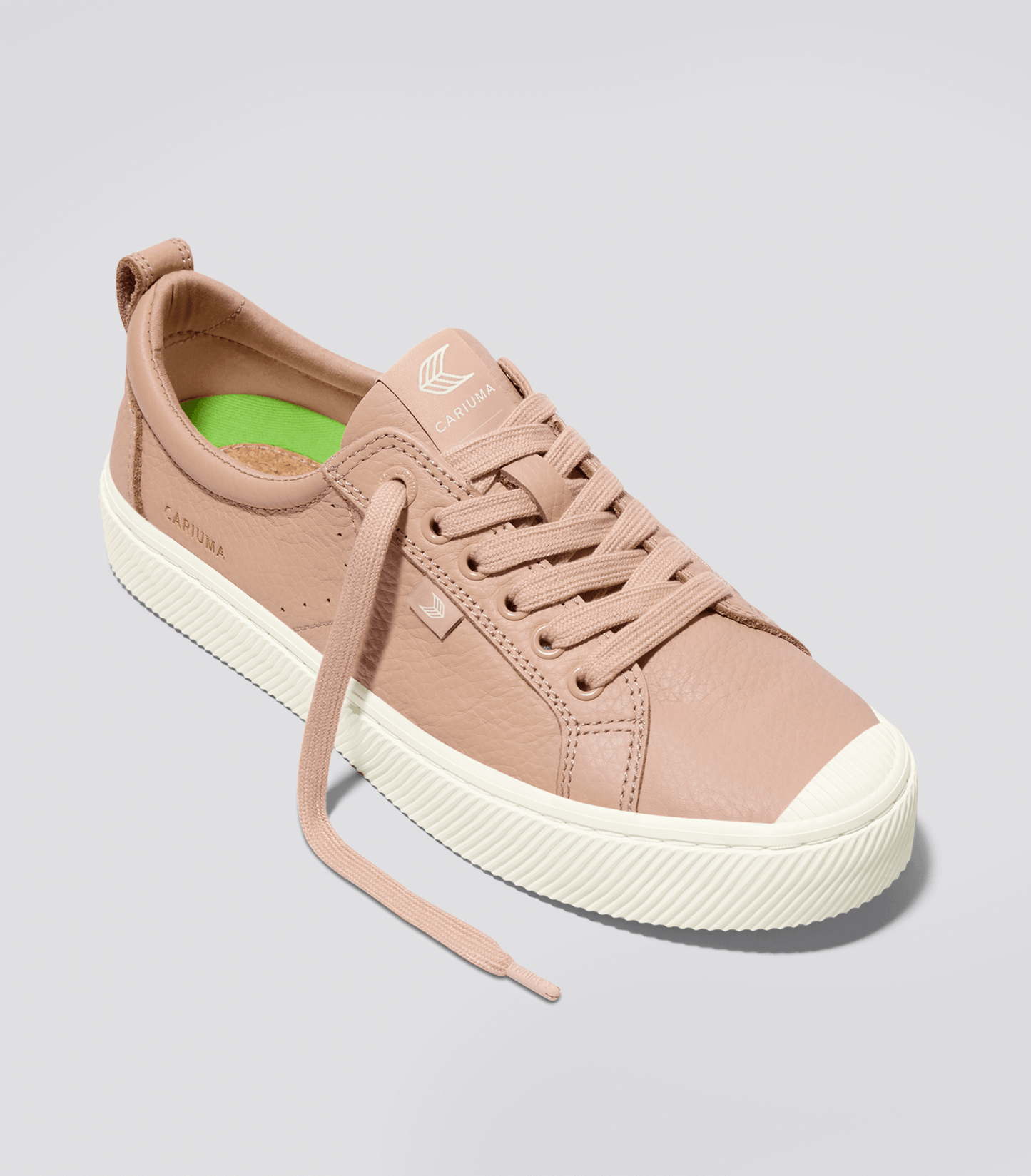 OCA Low Nude Premium Leather Sneaker