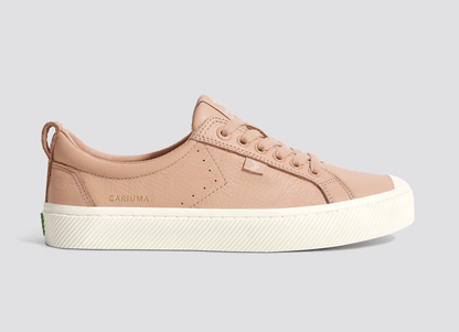 OCA Low Nude Premium Leather Sneaker