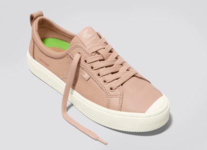 OCA Low Nude Premium Leather Sneaker