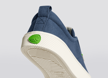 OCA Low Shadow Blue Canvas Sneaker