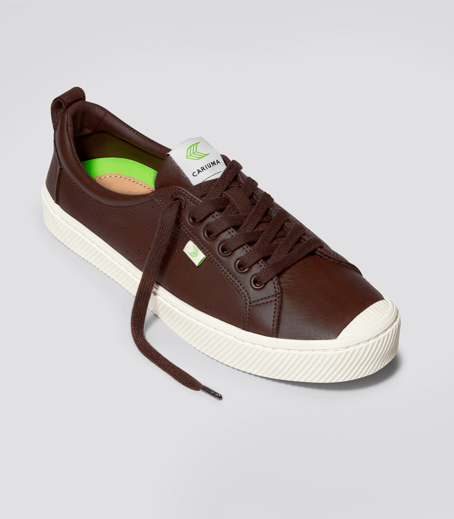 OCA Low Brown Premium Leather Sneaker