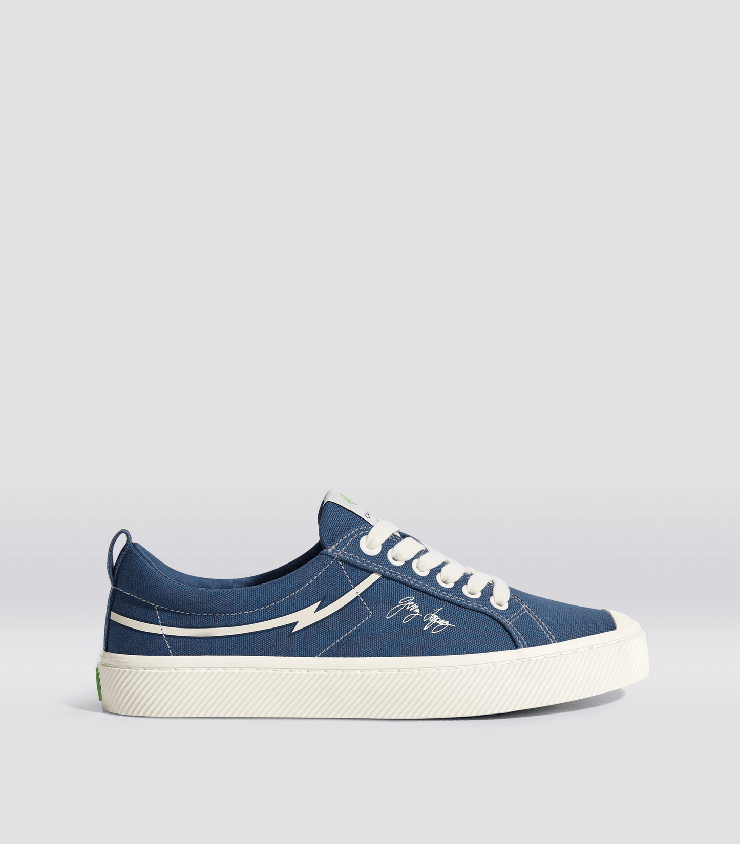 GERRY LOPEZ OCA Low Shadow Blue Canvas Sneaker