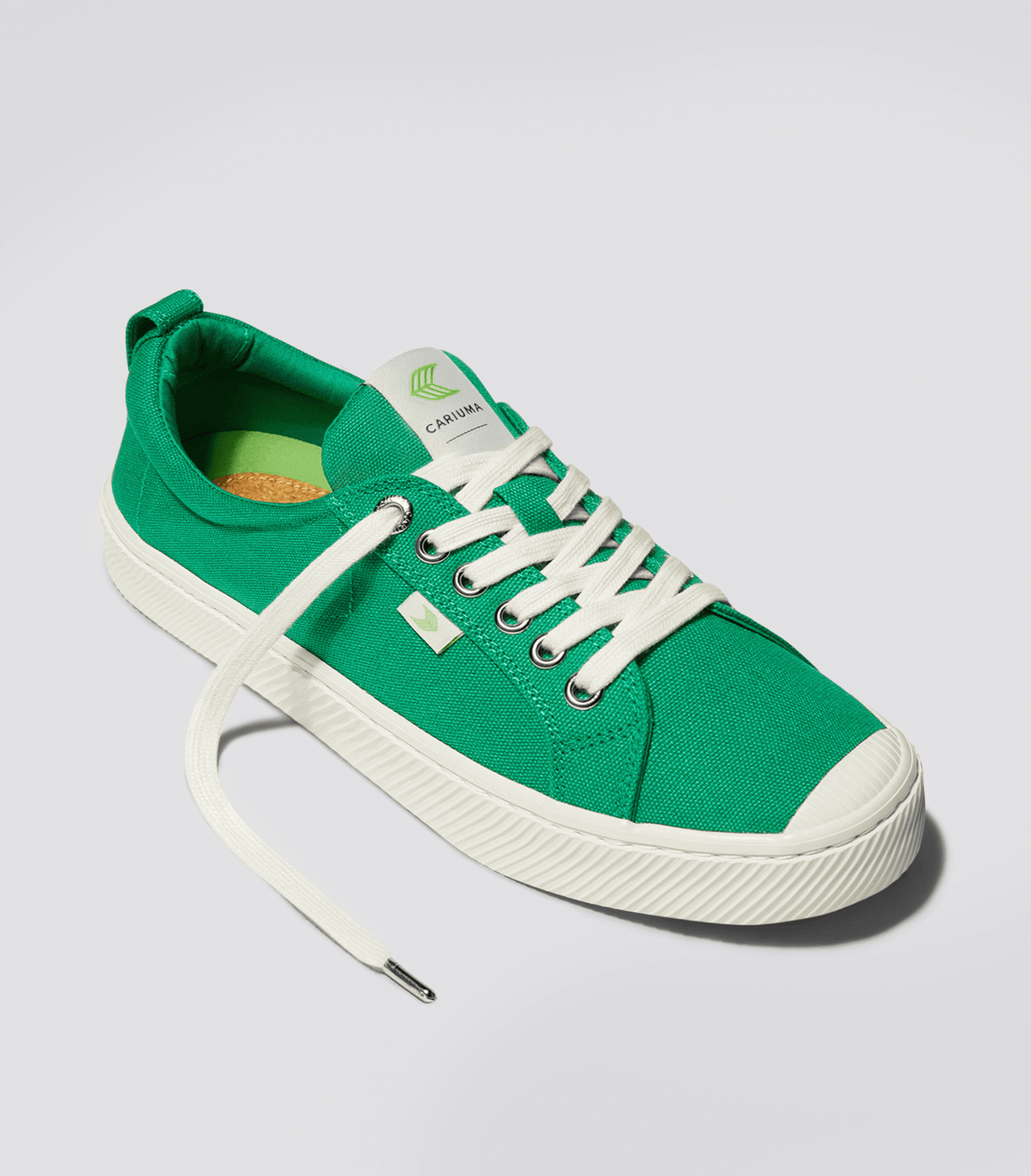 OCA Low Green Canvas Sneaker