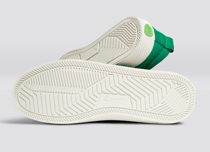 OCA Low Green Canvas Sneaker