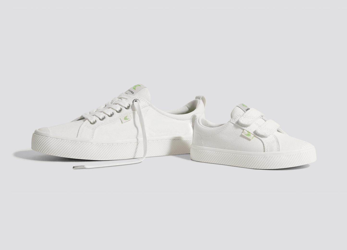 OCA Low Off-White Canvas Sneaker Kids