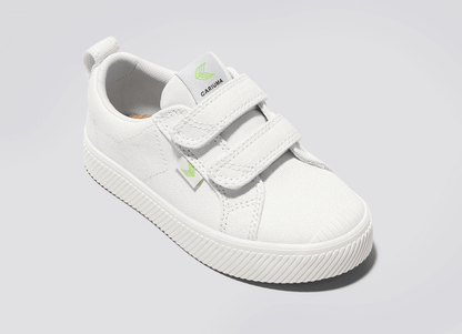 OCA Low Off-White Canvas Sneaker Kids