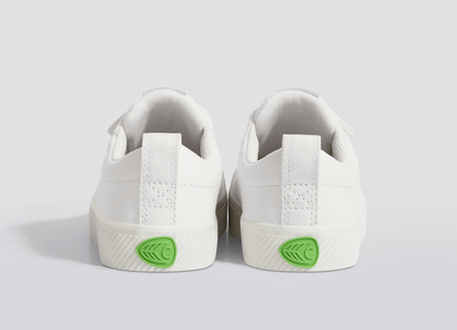 OCA Low Off-White Canvas Sneaker Kids