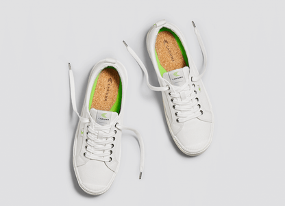 OCA Low Off-White Canvas Sneaker