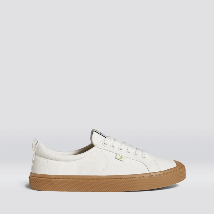 OCA Low Gum Off-White Canvas Sneaker