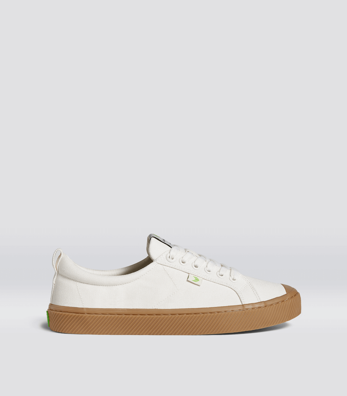 OCA Low Gum Off-White Canvas Sneaker