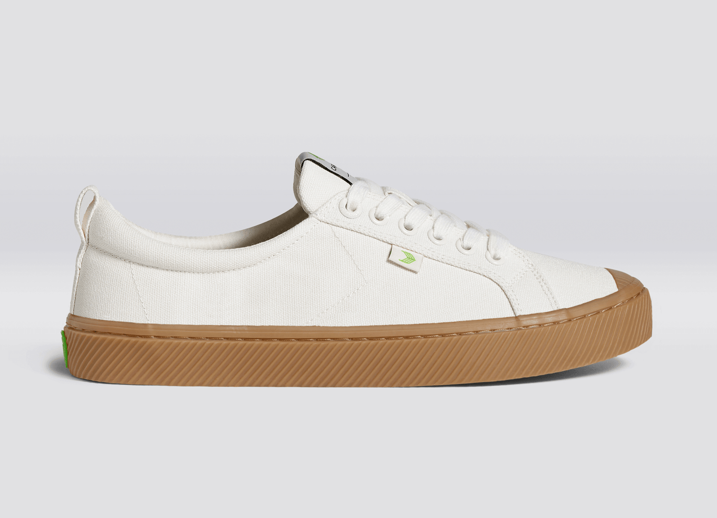 OCA Low Gum Off-White Canvas Sneaker