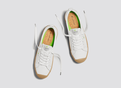 OCA Low Gum Off-White Canvas Sneaker