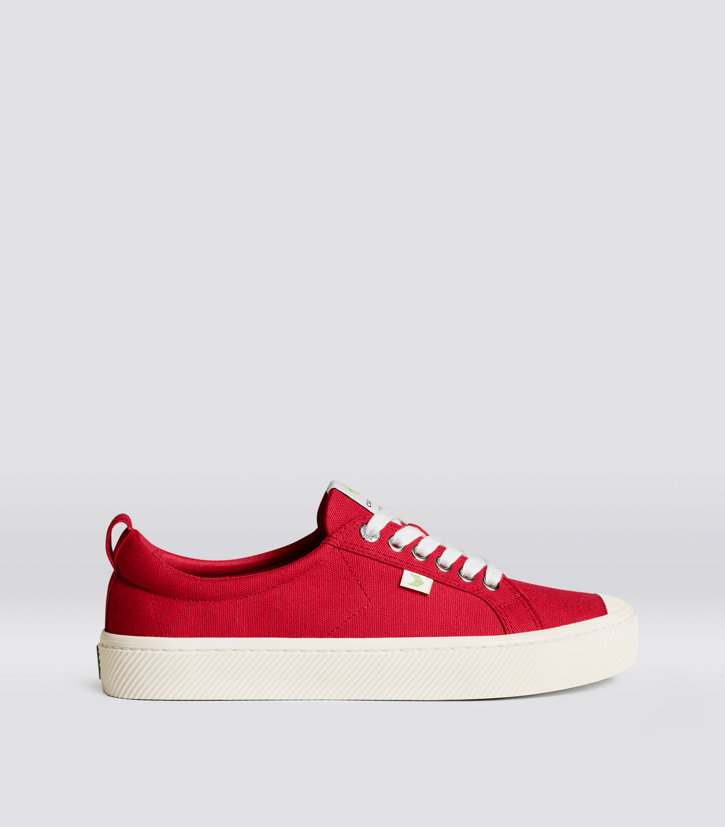 OCA Low Red Canvas Sneaker