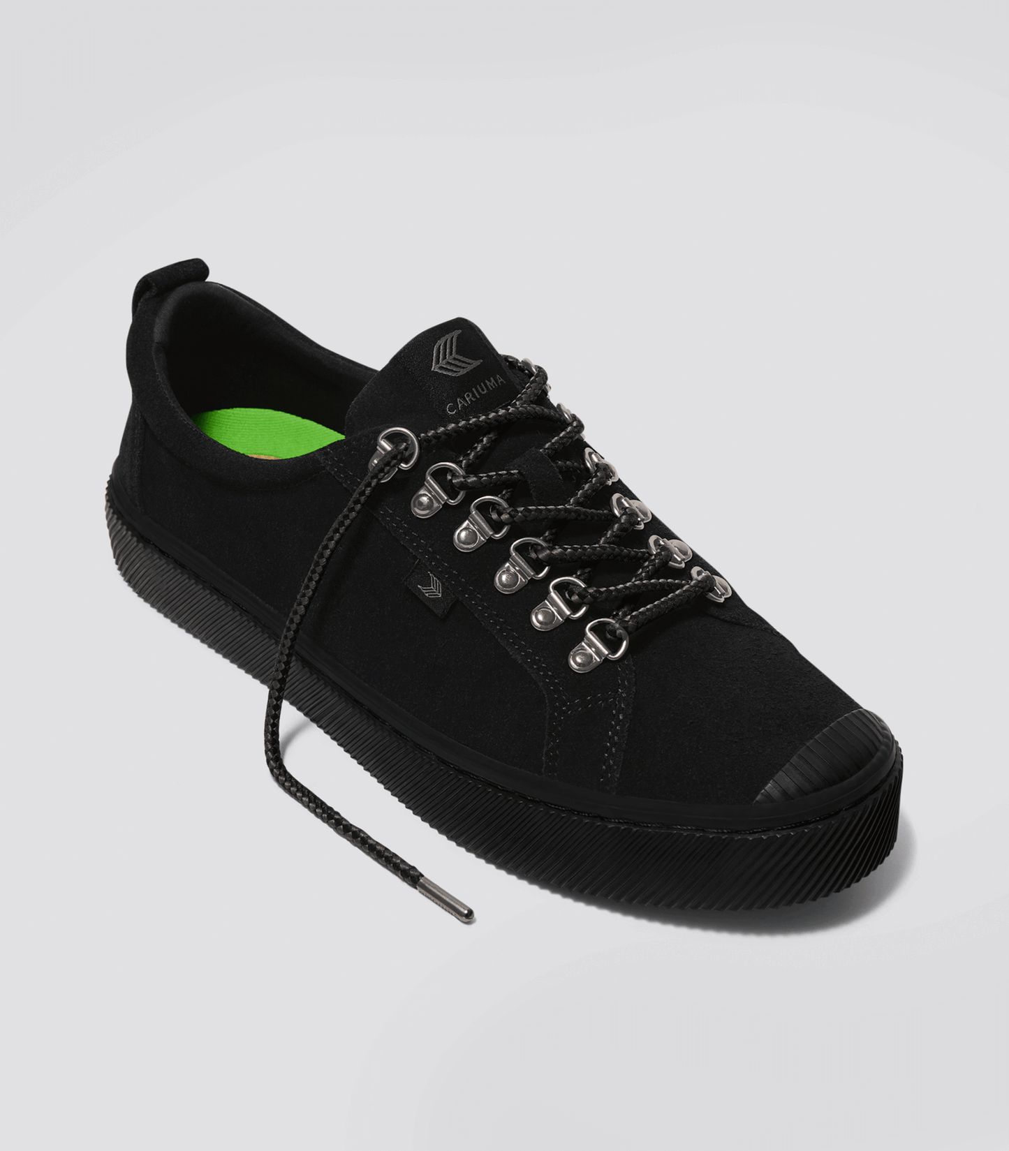 OCA Low Speedhooks All Black Suede Sneaker