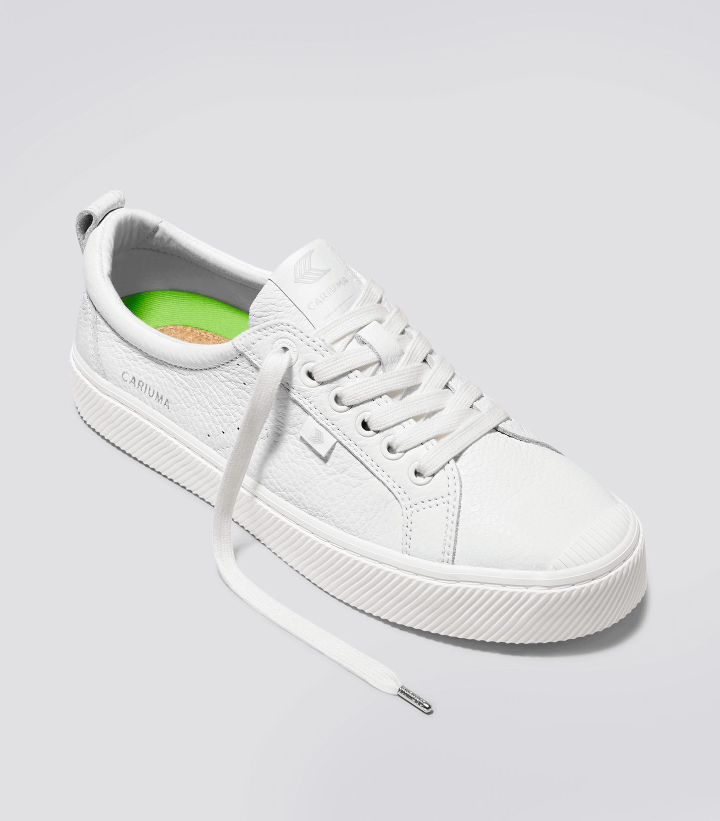 OCA Low White Premium Leather Sneaker