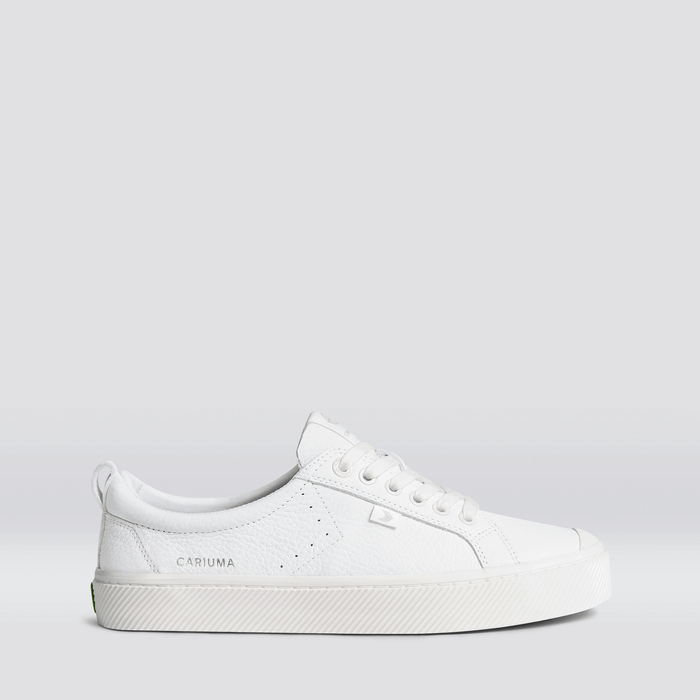 OCA Low White Premium Leather Sneaker