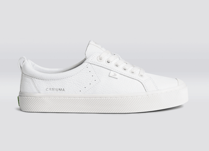 OCA Low White Premium Leather Sneaker