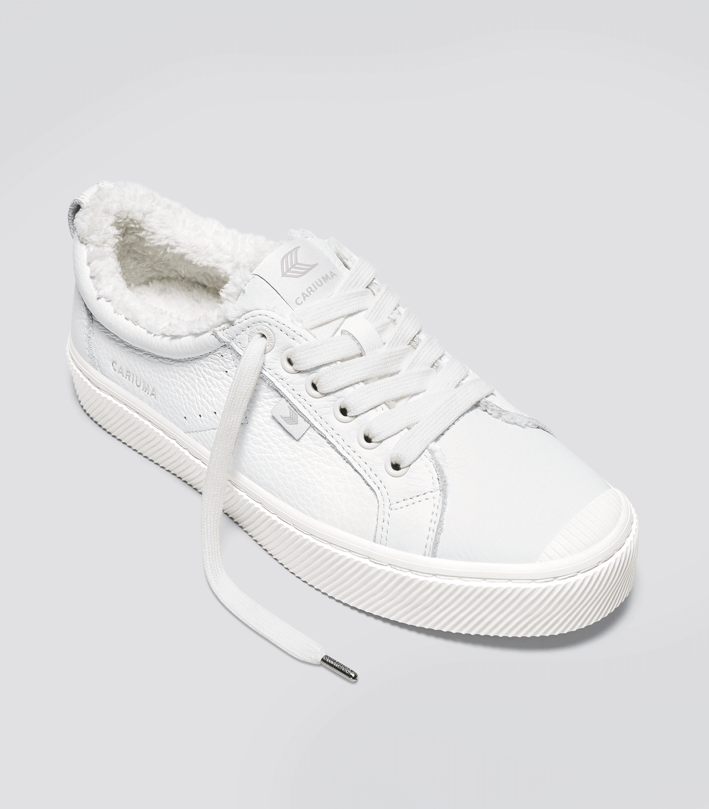 OCA Therma Low White Premium Leather Sneaker