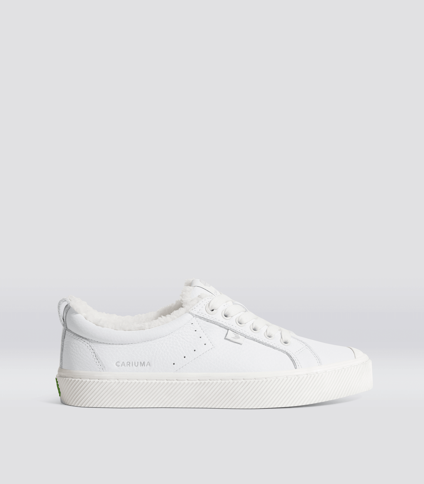 OCA Therma Low White Premium Leather Sneaker