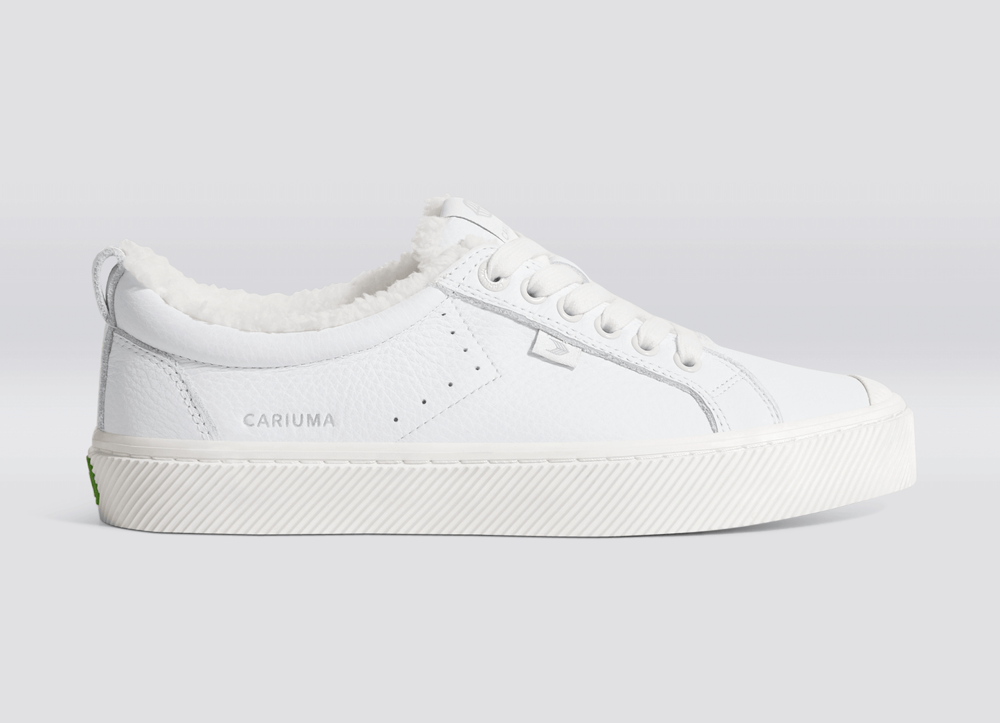 OCA Therma Low White Premium Leather Sneaker