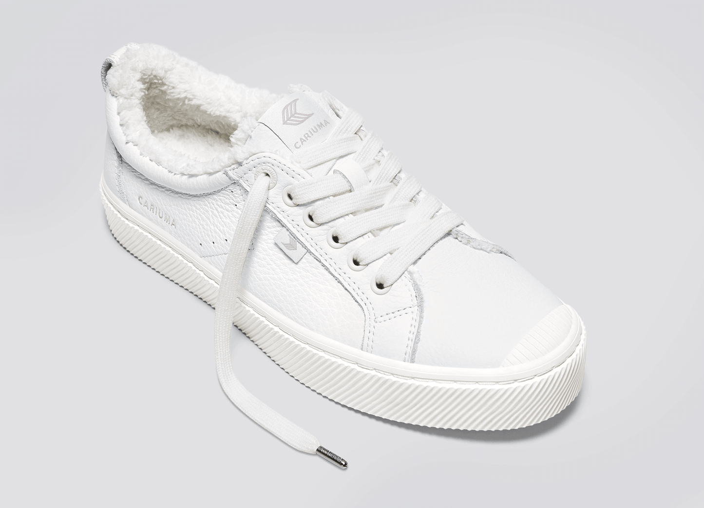 OCA Therma Low White Premium Leather Sneaker