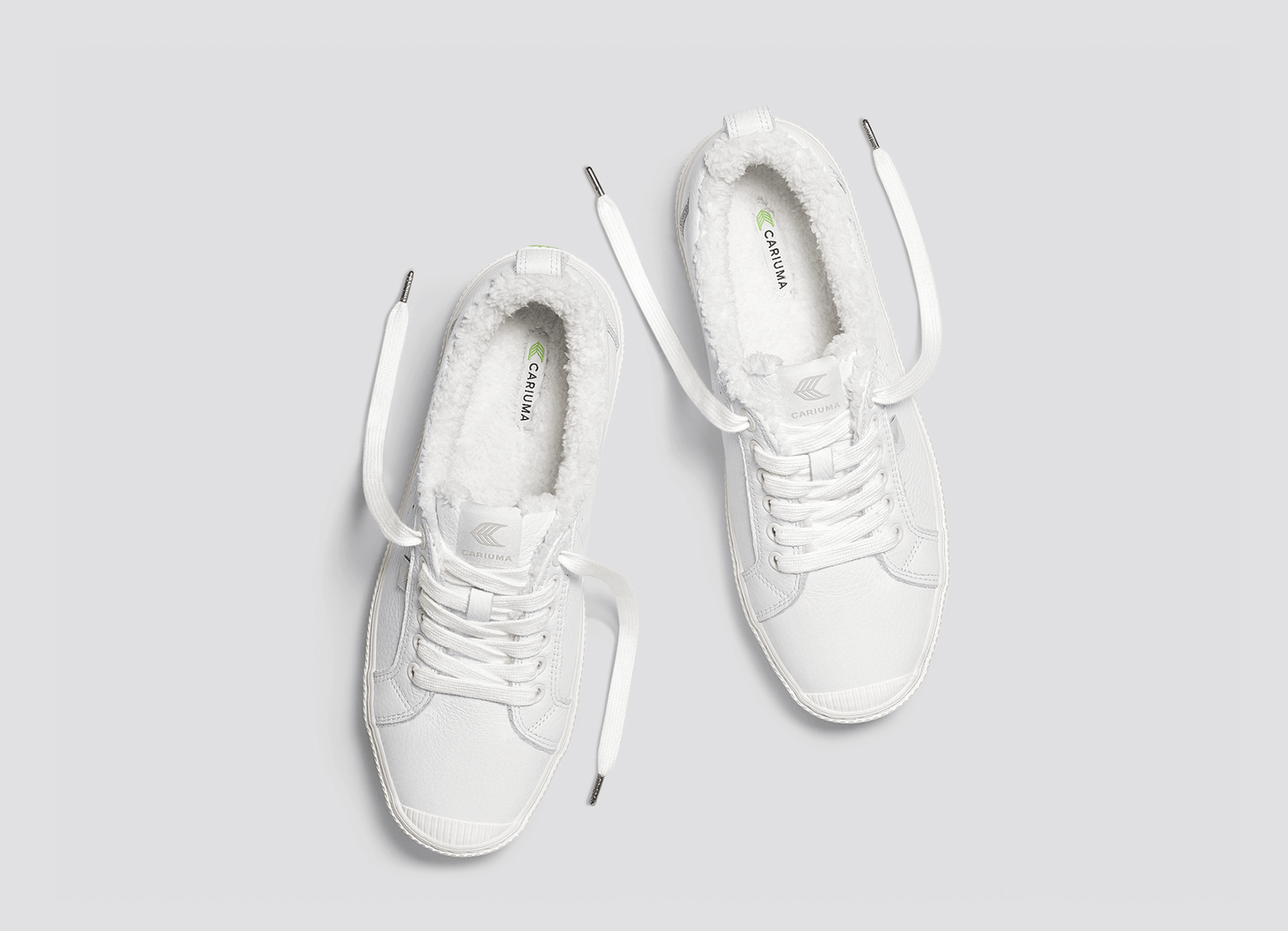 OCA Therma Low White Premium Leather Sneaker