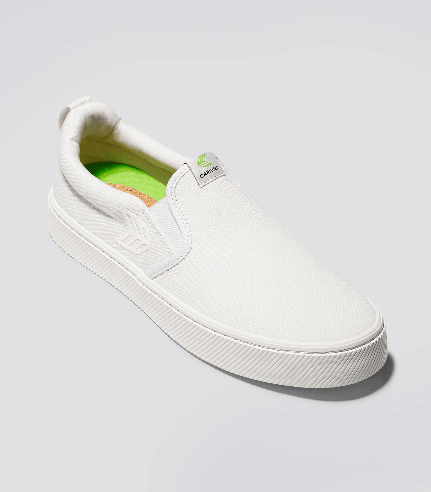 SLIP-ON Off-White Canvas Sneaker