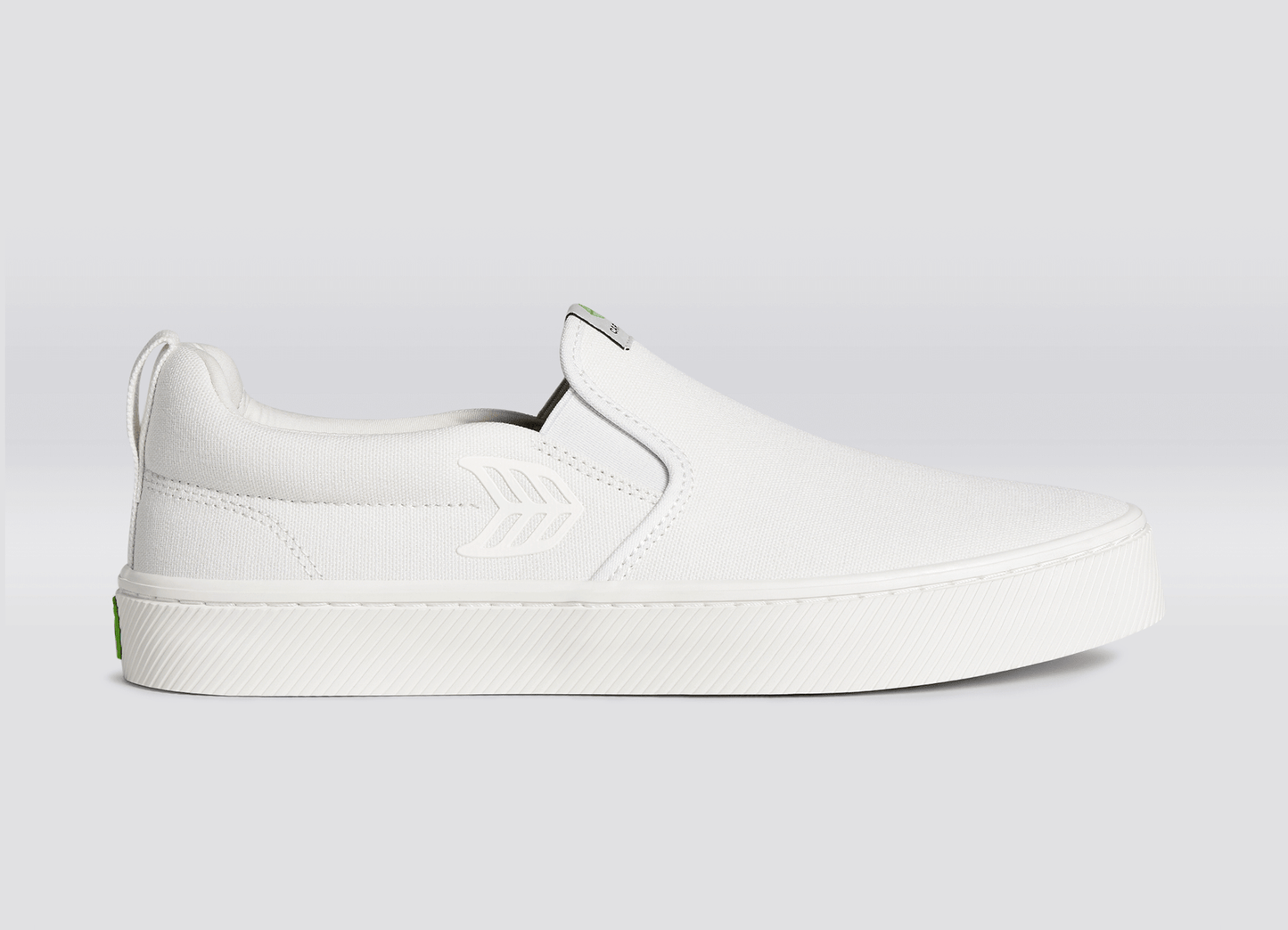 SLIP-ON Off-White Canvas Sneaker