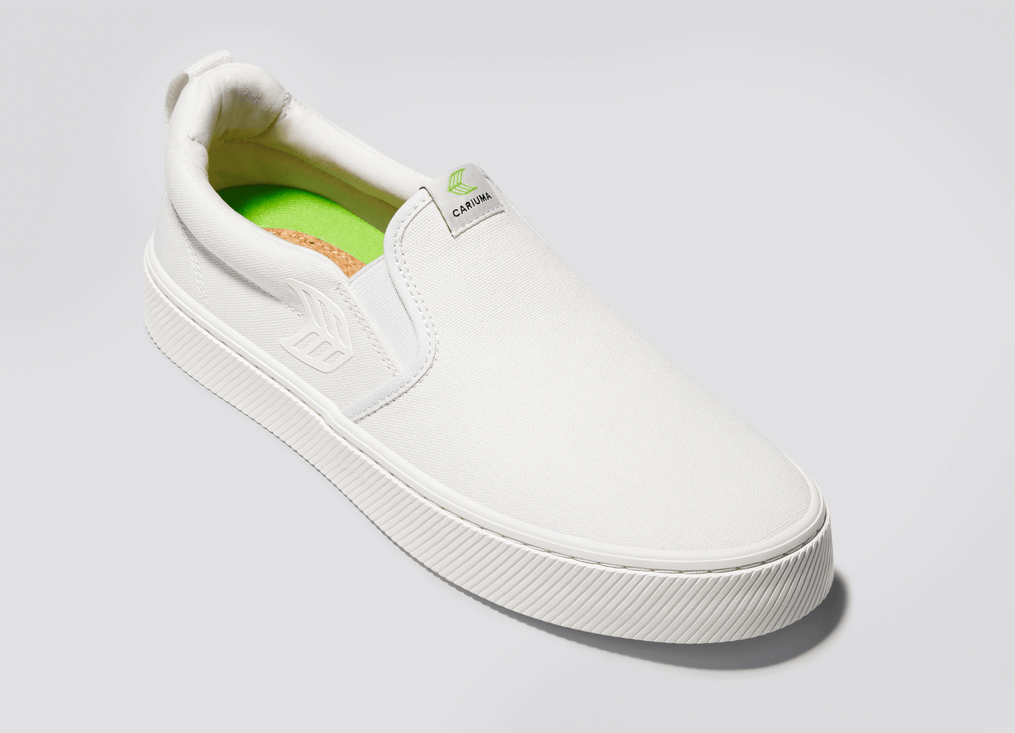 SLIP-ON Off-White Canvas Sneaker